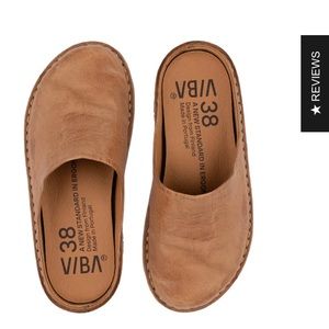 Vibae Roma leather slide